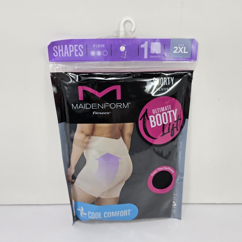 MAIDENFORM flexees womens shapewear shorty